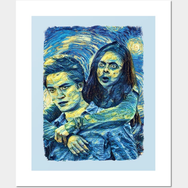 Twilight Parody Van Gogh Style Wall Art by todos